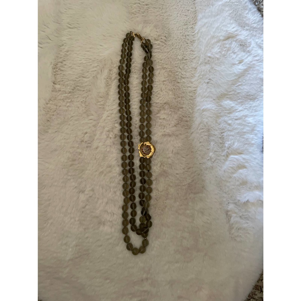 Jcrew glass bead necklace
